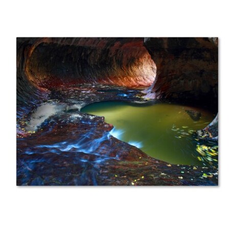 Trademark Fine Art Pierre Leclerc 'Zion Subway' Canvas Art, 14x19 PL0080-C1419GG